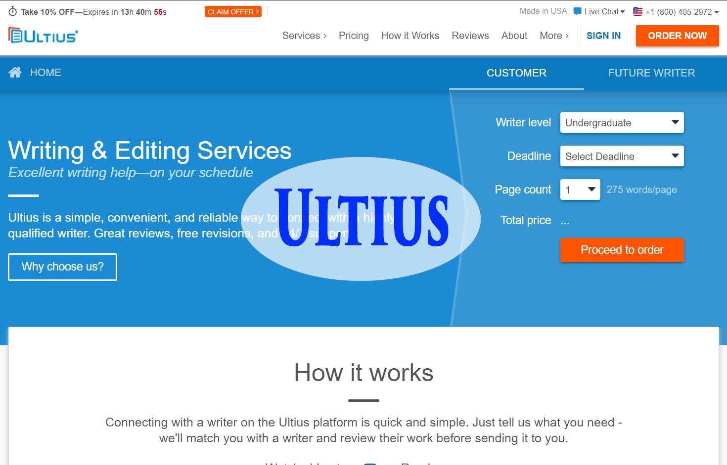 Ultius Review ᐅ Legit or scam? Full essay writing service review

